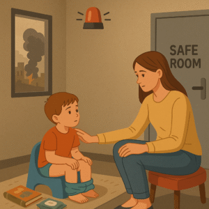 גמילה מחיתולים בשגרת מלחמה: מדריך פרקטי לאמהות